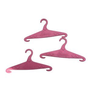 Vintage Ginny Doll  Replacement Hangers 3 Pink marked MII